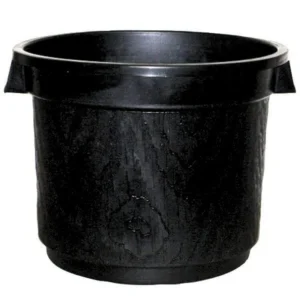 Pot Bucket 28L 410mm 28L No Holes with Handles Each / 4 Pack / 8 Pack